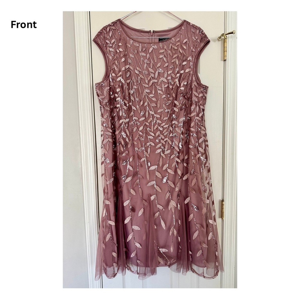 ✨Worn Once! ✨Alex Evenings Women's Embroidered and Sequined Dress - Picture 1 of 10